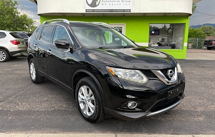2015 NISSAN ROGUE SV AWD WITH THIRD ROW